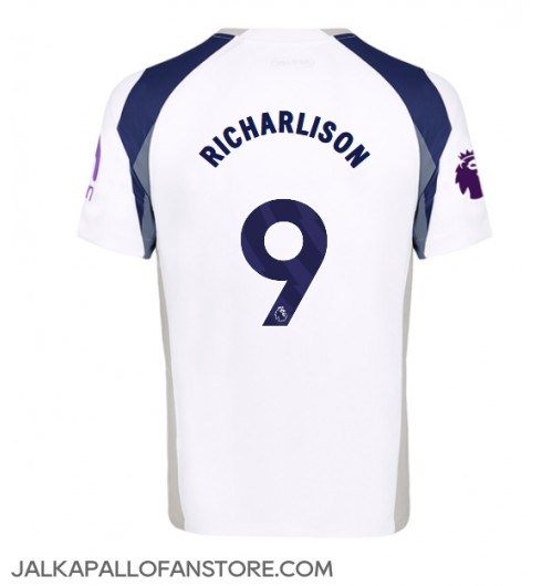 Tottenham Hotspur Richarlison #9 Kotipaita 2025-26 Lyhythihainen Tottenham Hotspur Richarlison #9 Kotipaita 2025-26 Lyhythihainen